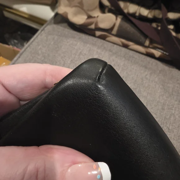 Coach 1941 Collection Black Leather Kiss-Lock with ROGUE tag - Picture 8 of 12